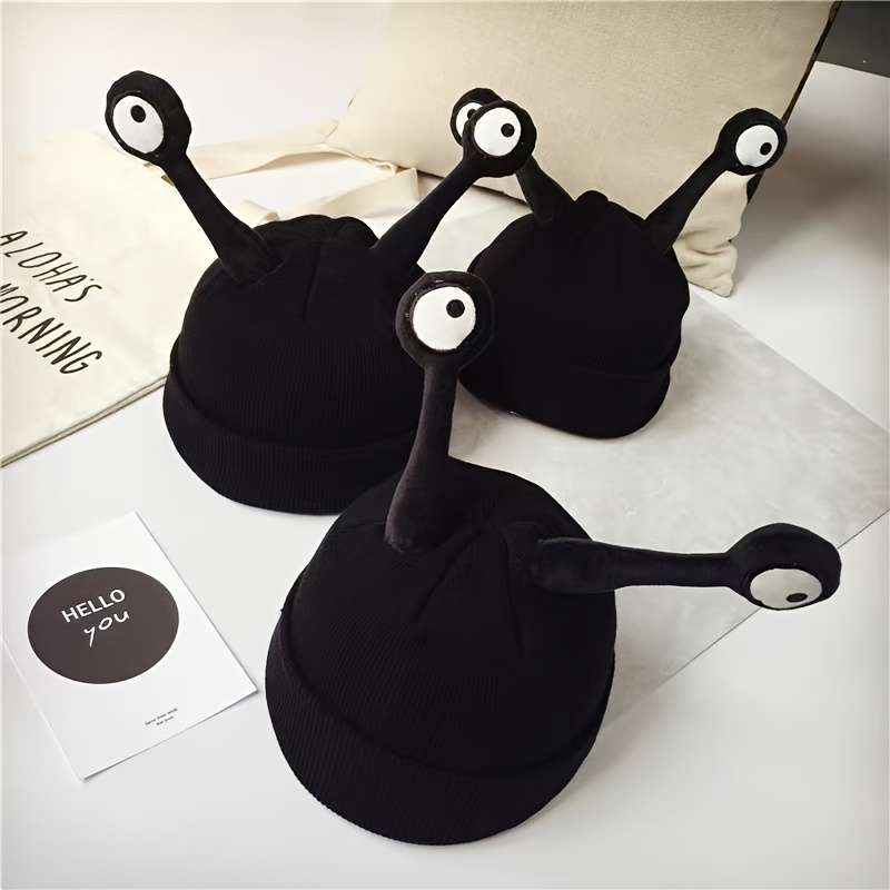 1pc Women's Knit Beanie Hat with Earflap Cartoon Insect Design Soft And Cozy for Fall Winter