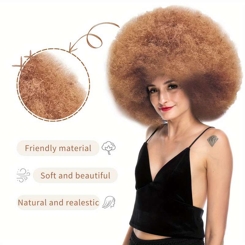 1Pc Dark Brown 30.48cm Fashion Design Wig