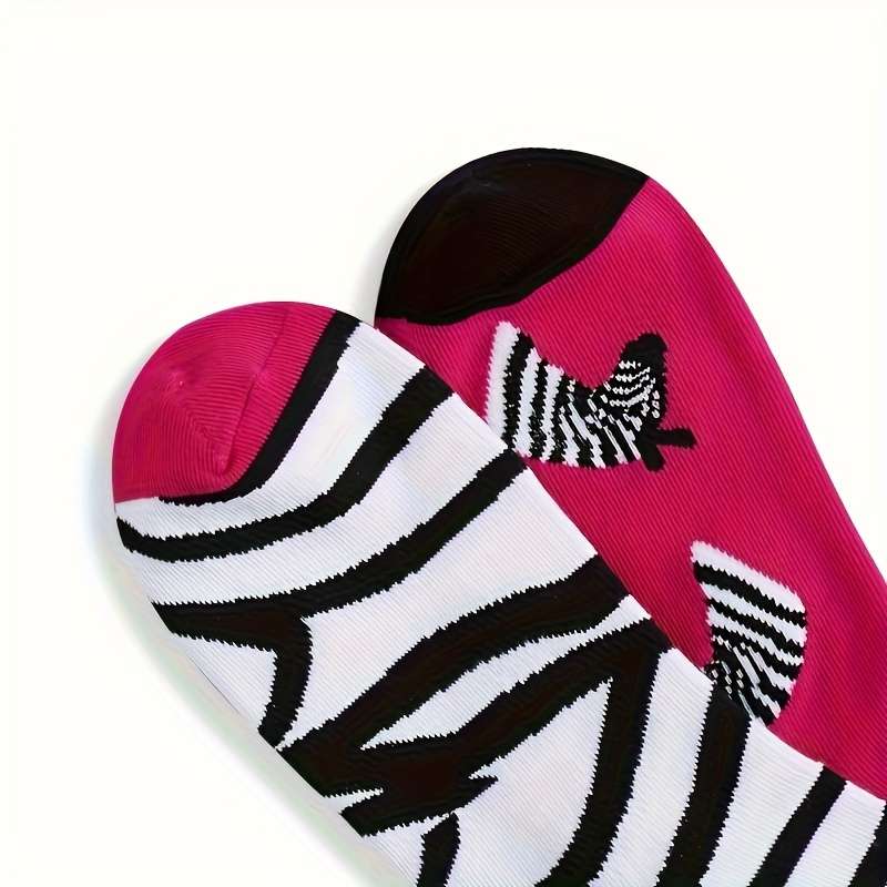 1 Pair Mixed Color One Size Socks