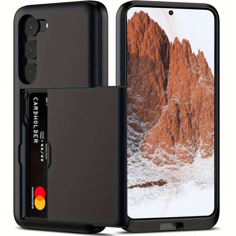 1pc Black For Samsung Samsung Galaxy S23+ Phone Cases