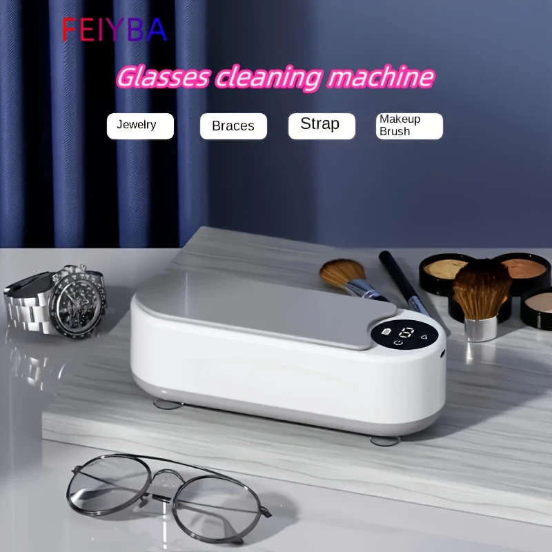 1pc Multi-Functional Cleaning Machine Chemical-Free Ideal for Glasses Jewelry Watches and Braces Dig