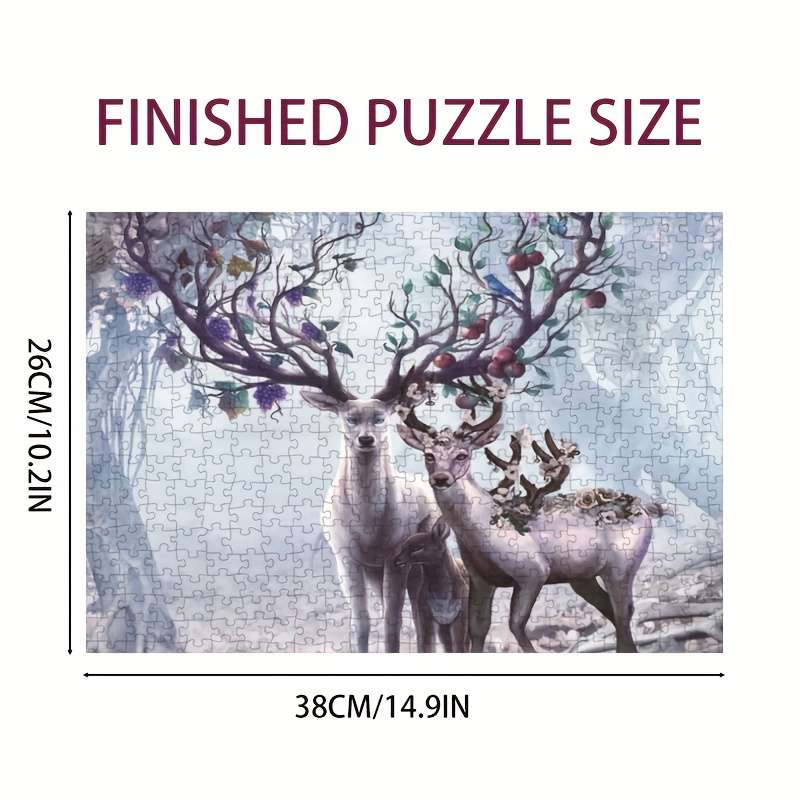 1000 Piece Paper Jigsaw Puzzle For Adults 38x26cm