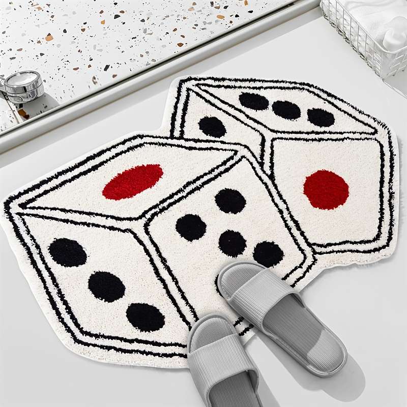 1Pc Black 19.7x31.5inch 50x80cm Floor Mat