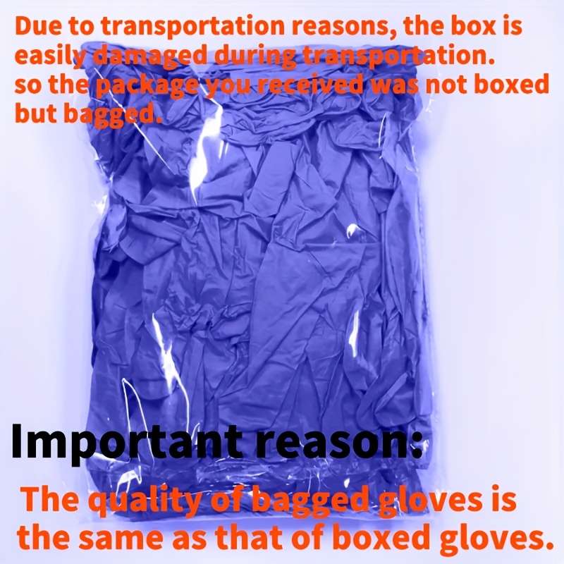 100Pcs Size L Household Cleaning Gloves
