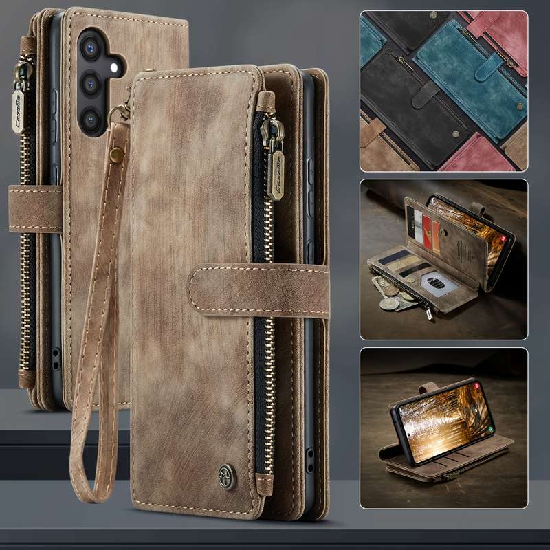 1pc Brown For Samsung Galaxy S24 Plus Phone Cases
