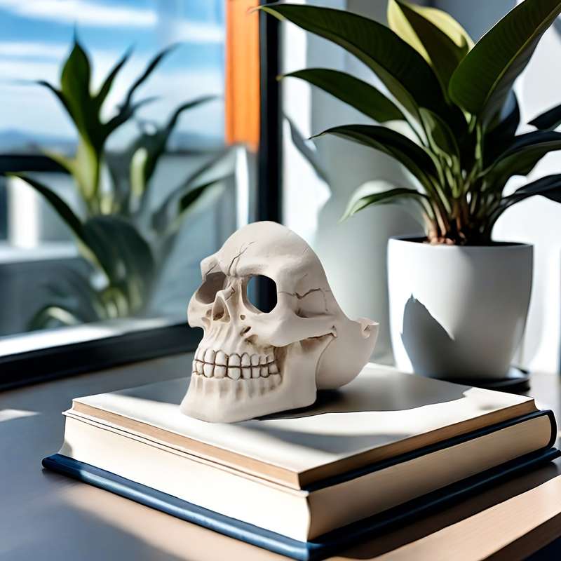 1pc Spooky Skull Ashtray Resin Halloween Decor for Indoor Outdoor Use Perfect for Home Office