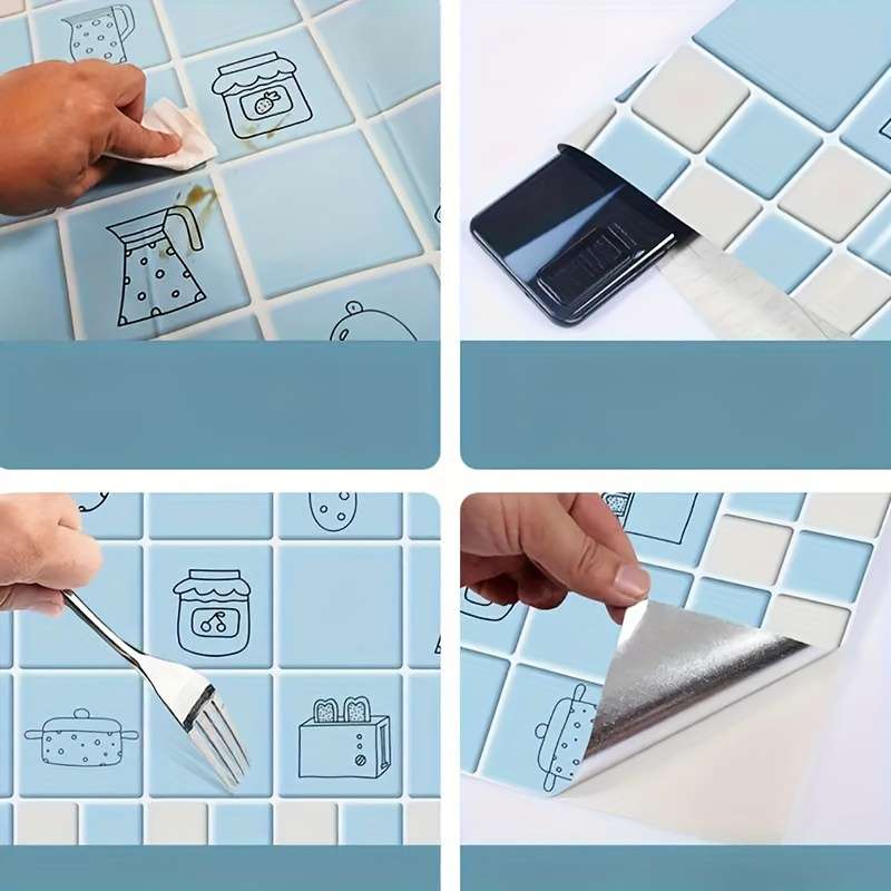 1 Roll Wall StickersBlue