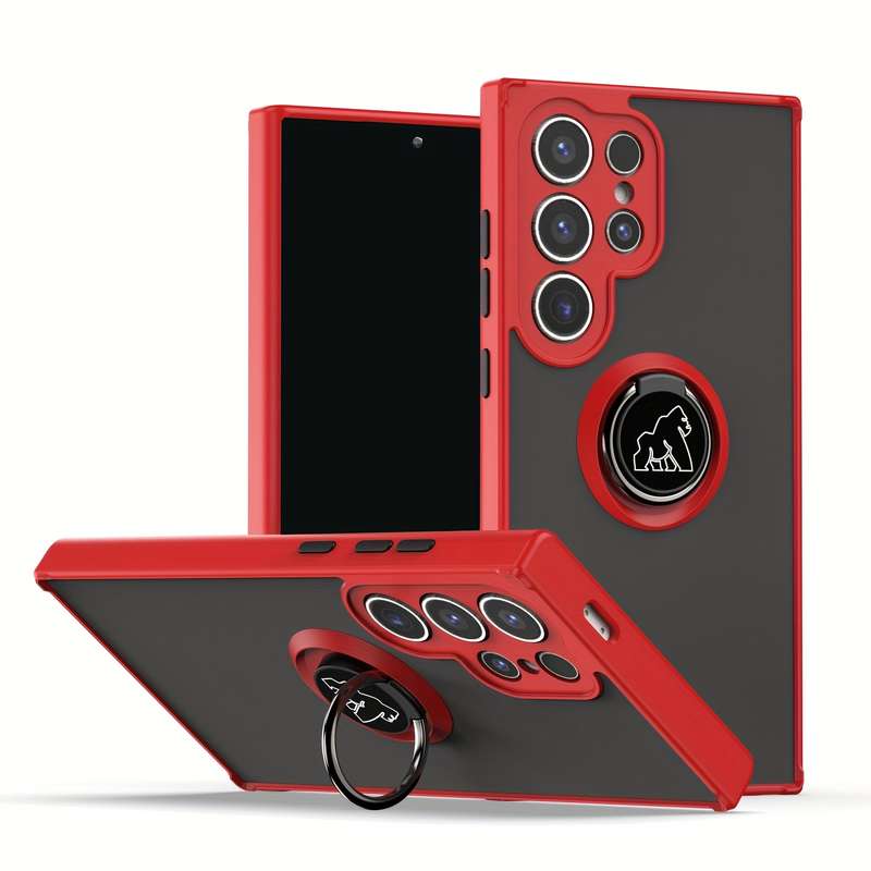 1pc Red For Samsung Galaxy S21 5G Phone Cases