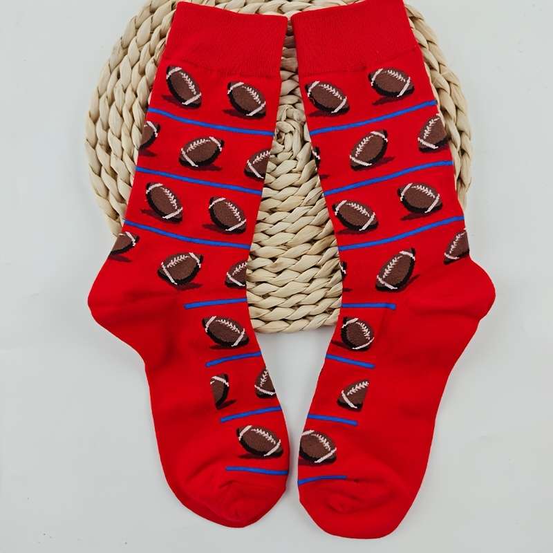 1 Pair Mixed Color One Size Socks