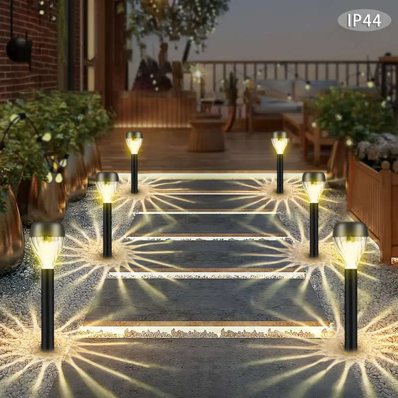 8 PCS Solar LED Lawn Lights