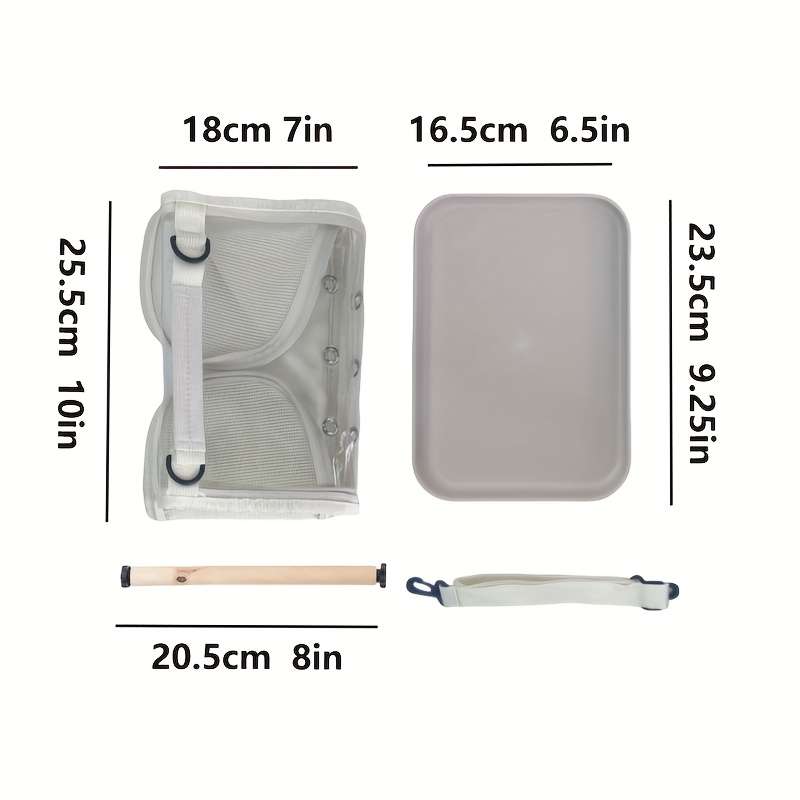 1pc Gray Pet Bag