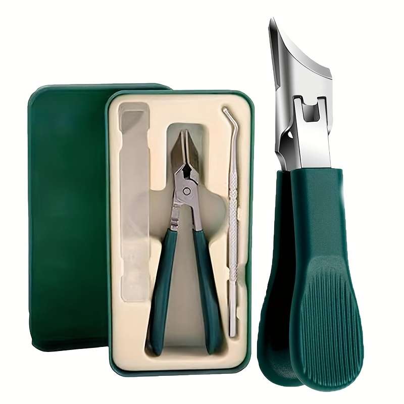 3pcs set Eagle Beak Beveled Nail Clippers Oblique Ingrown Toenails Clipper Beveled Nail Clipp