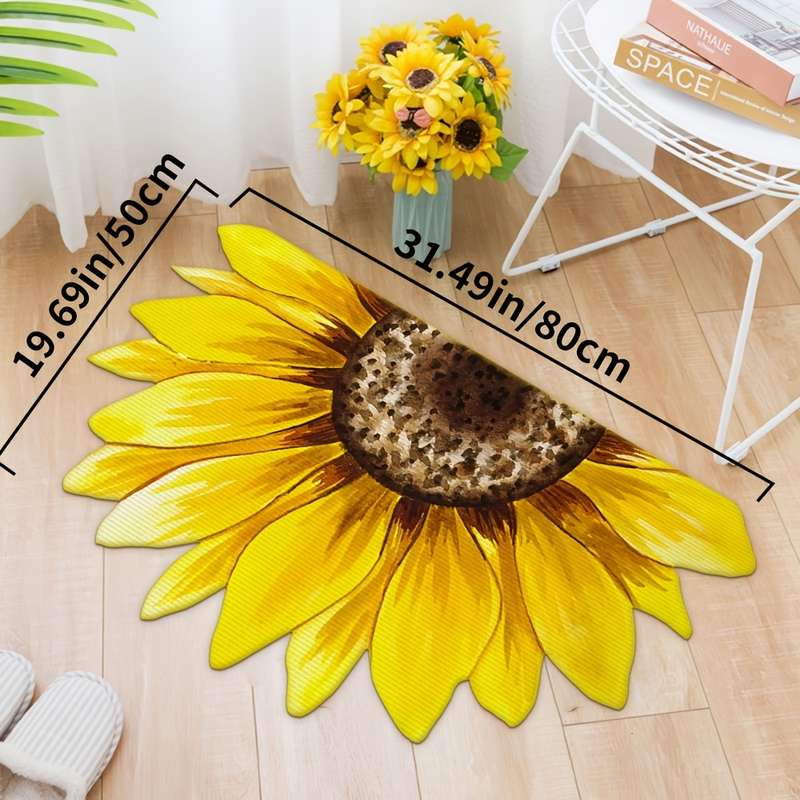 1Pc GypsophilCrystal Velvet 15.75x23.62inch 40x60cm Floor Mat