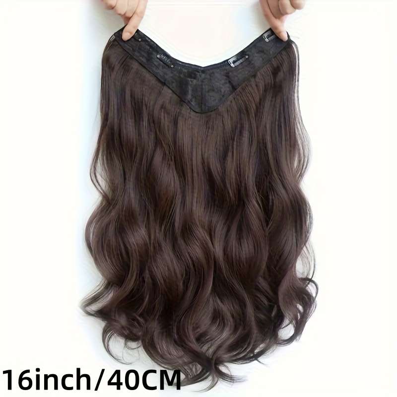 1Pc Brown Black 50.8cm Fashion Design Wig