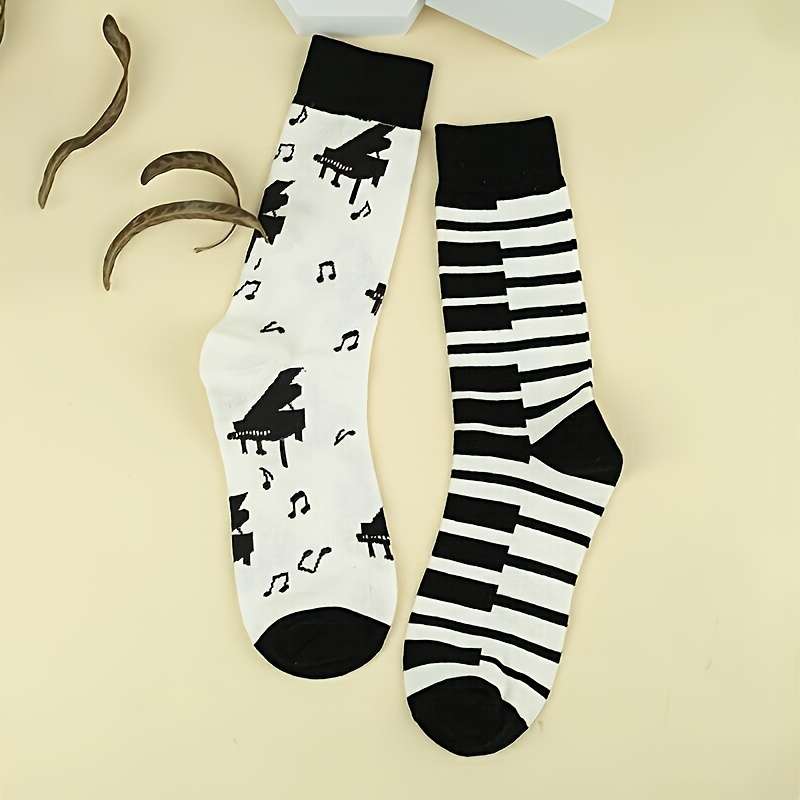 1 Pair Mixed Color One Size Socks