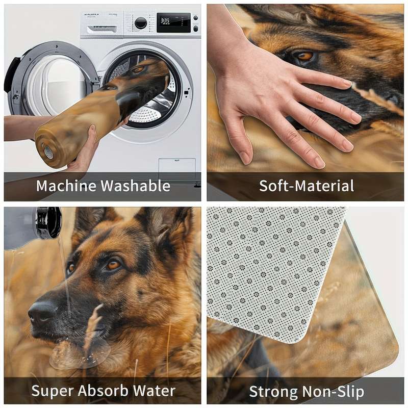 1Pc 45x75cm Floor Mat