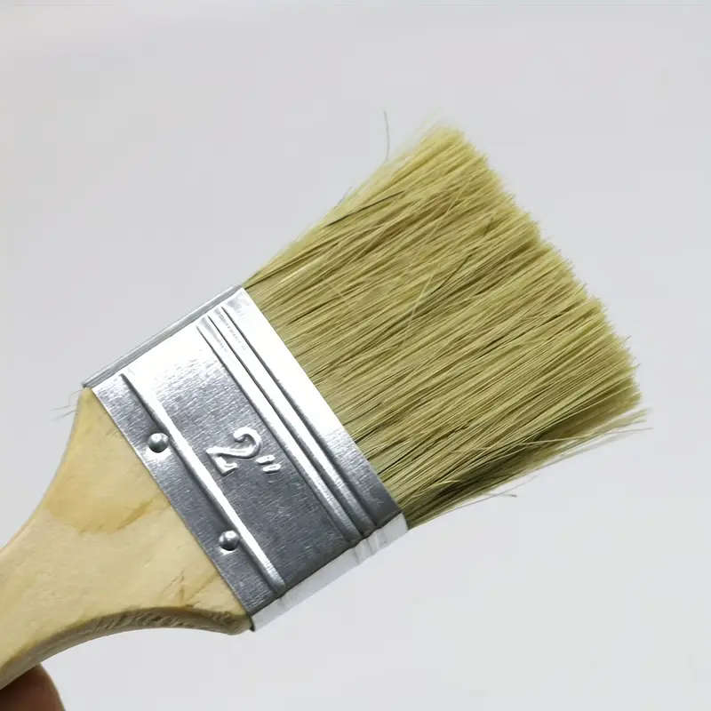 15 Pieces Wooden Paint Brushes with Gourd Handles