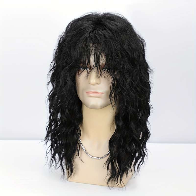 1Pc Black Fashion Design Wig