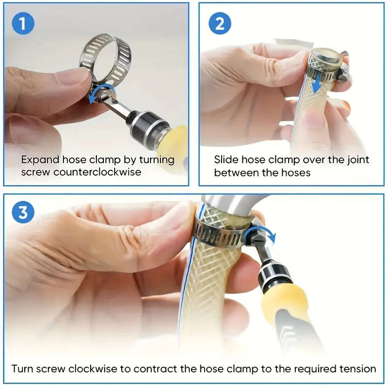 Stainless Steel Hose Clamp Set