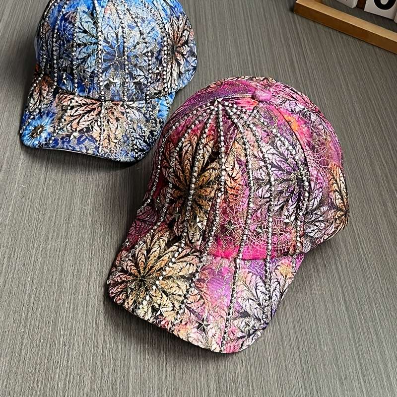 1pc New Fashionable Women's Baseball Cap with Details for Travel Four Seasons Sun Protection and S