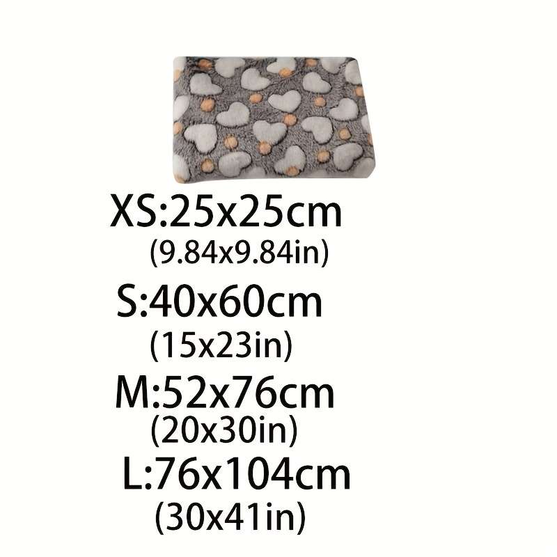 1ps Blanket Color Gray  Love Model  size L:76x104cm