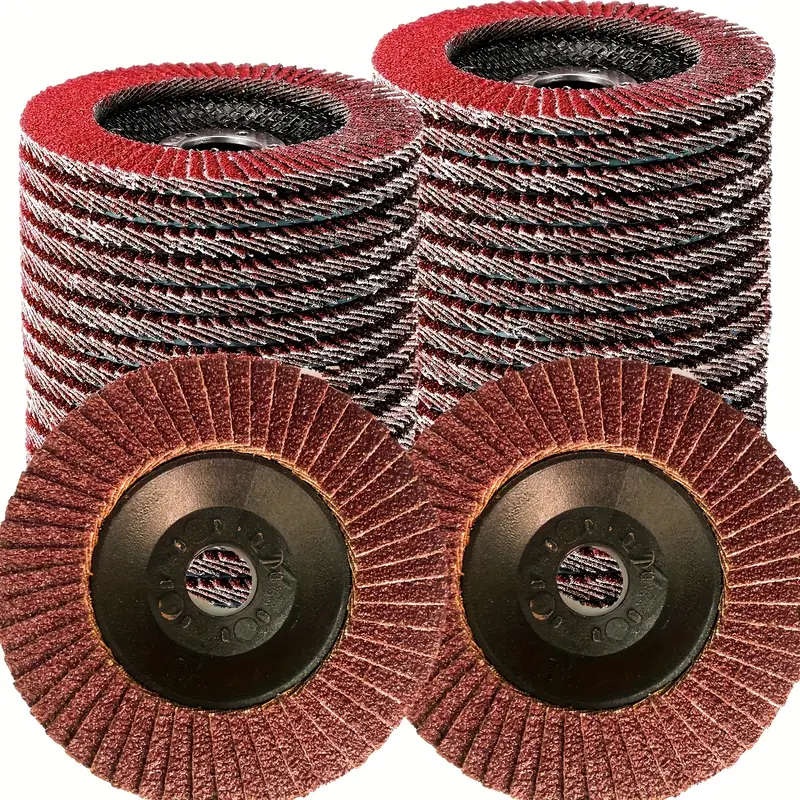 10 Pcs 4" Abrasive Grinding Discs