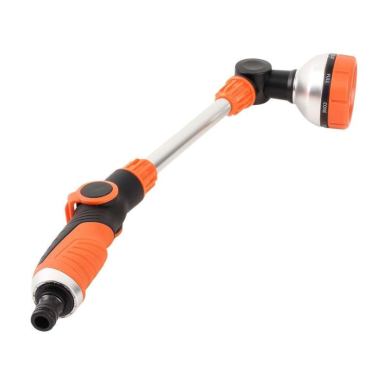 1Pc Adjustable Garden Watering Nozzle With Telescopic Pole