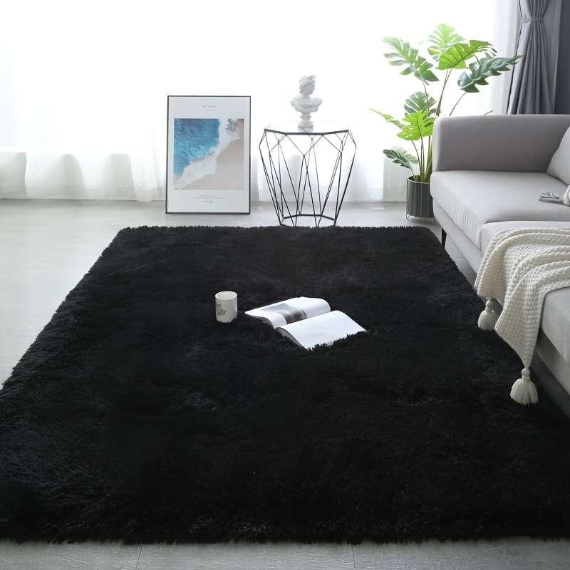 1Pc 60x160cm Black Floor Mat