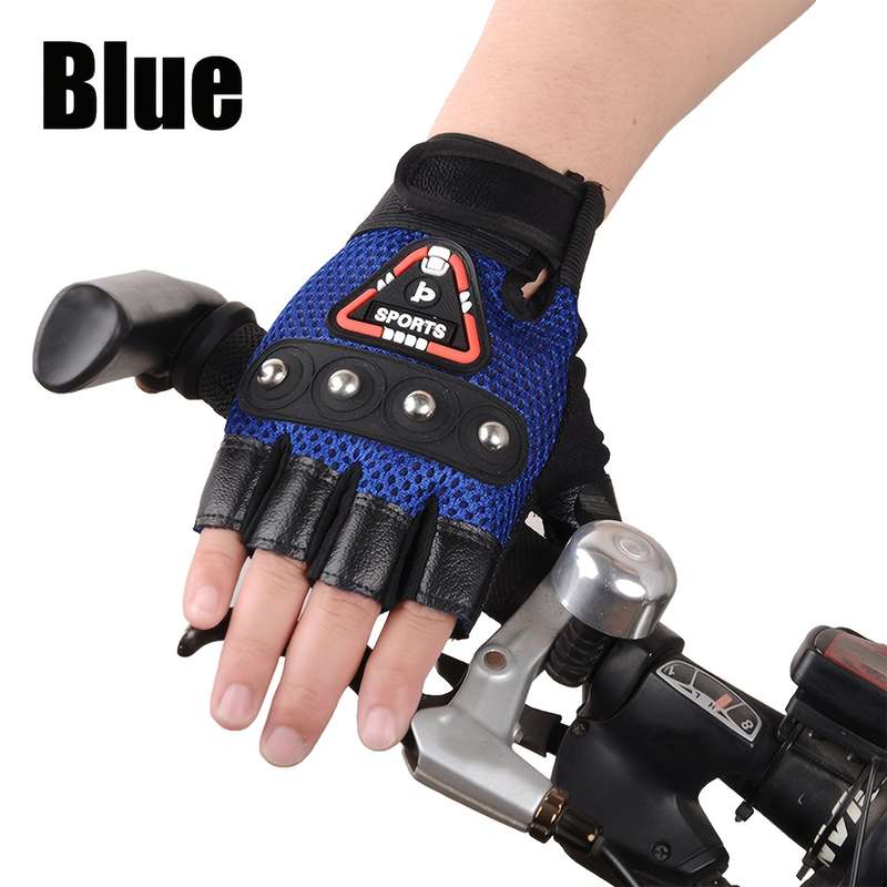 1 Pair Red Outdoor Sports Gloves