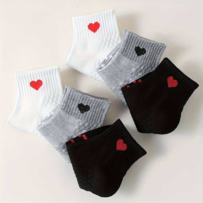 3 Pairs Mixed Color One Size High Elastic Socks