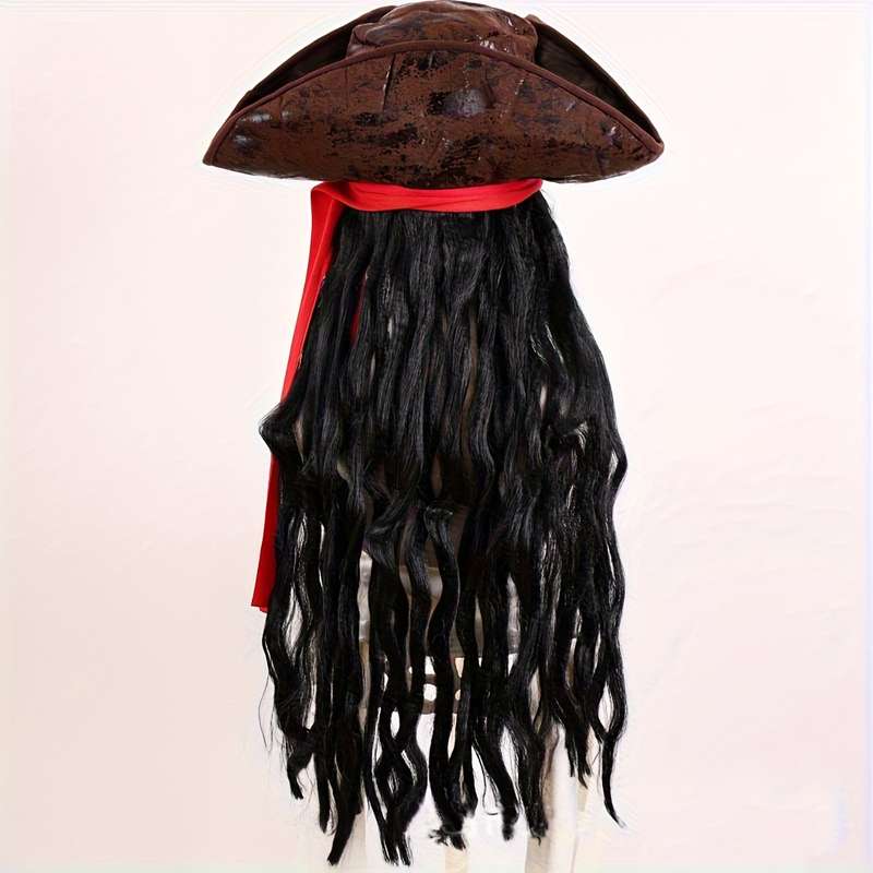 1Pc Black 55.88cm Fashion Design Wig