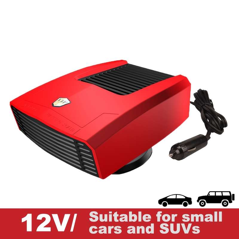1pc Red 12V  Sedan SUV   Heater