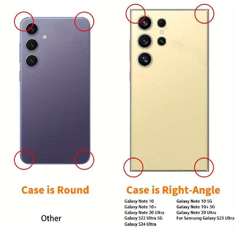 1pc Transparent Purple For Samsung Galaxy Note 10 5G Phone Cases