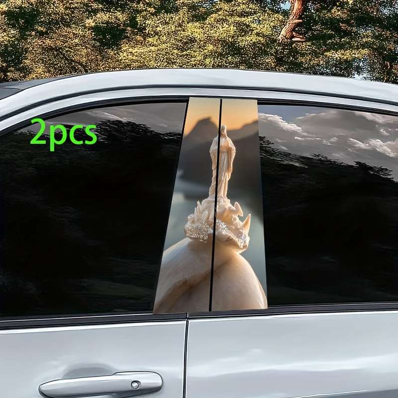 2pcs Jesus Christian Themed Stickers