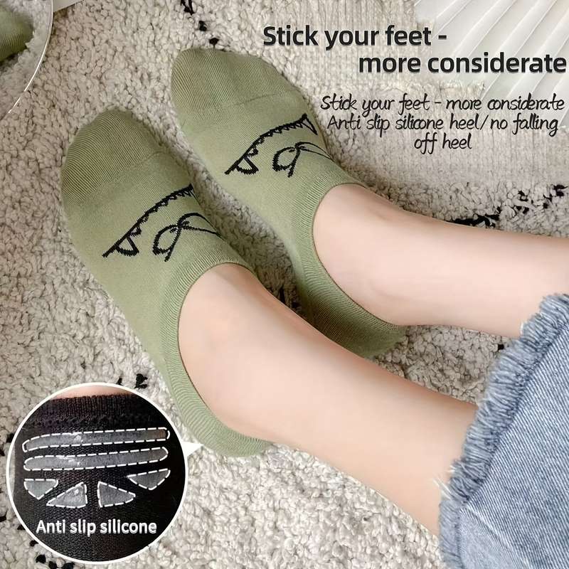 5 Pairs Mixed Color One Size High Elastic Socks