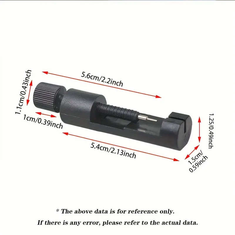 1pc Steel Watch Repair Tool Round Plastic Watch Remover Wholesale Strap Adjuster