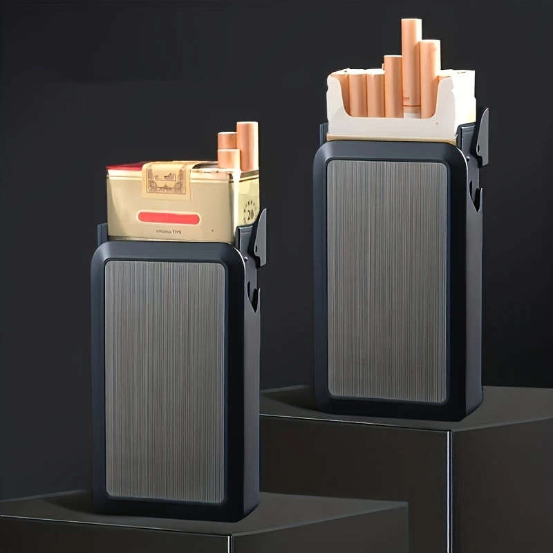 1pc 20 Cigarette Capacity Cigarette Case Men's Moisture-proof Storage Container
