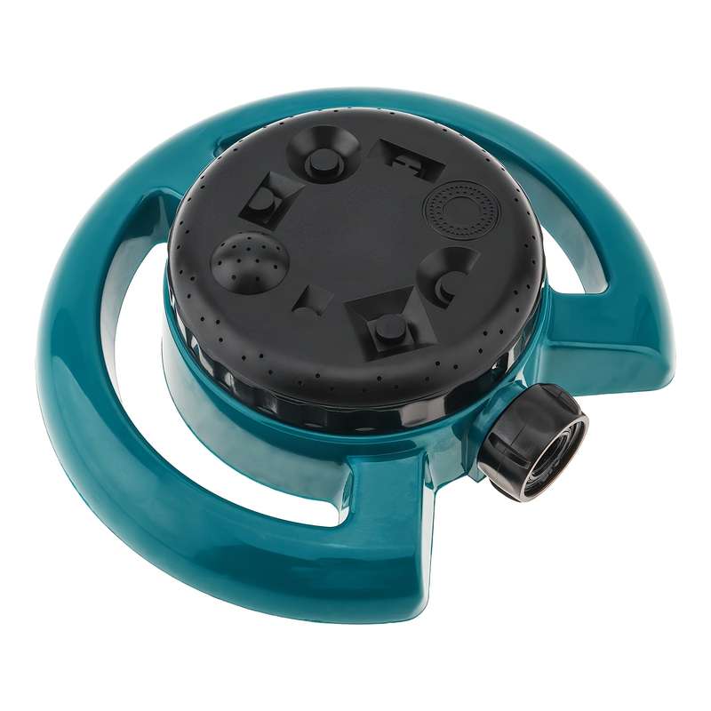 1Pc Round Sprinkler8 Function Automatic Garden Lawn Sprinkler