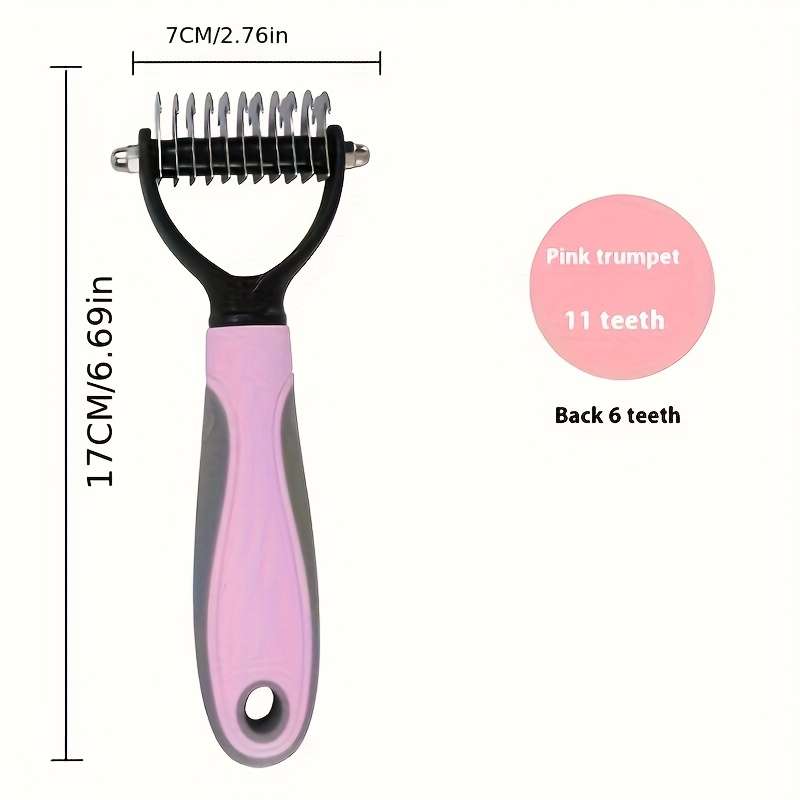 1pc Blue Small Pet Comb