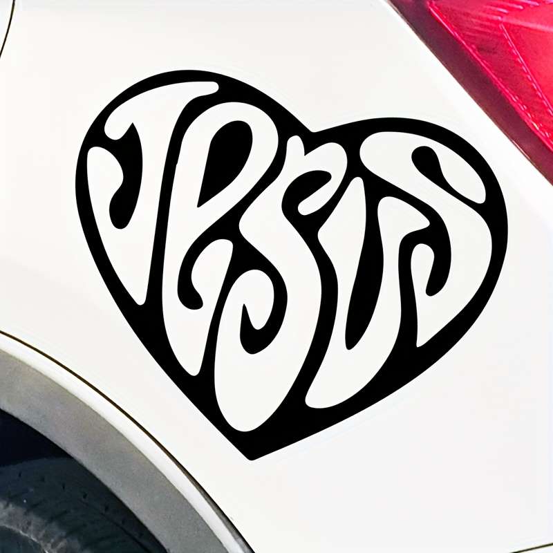 1pc Jesus Heart 20X16.9CM Jesus Christian Themed Stickers