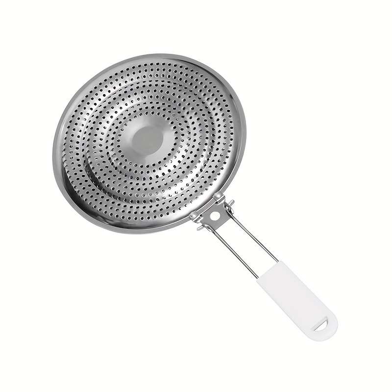 1pc Durable Stainless Steel Pot Holder Stand Double-Layer Thermal Conductive Kitchen Storage