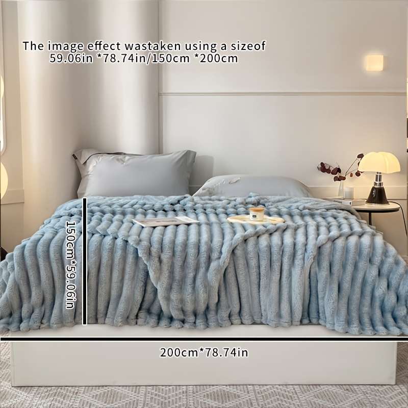 1ps Blanket Color Glacier Gray size 200.0x230.0cm