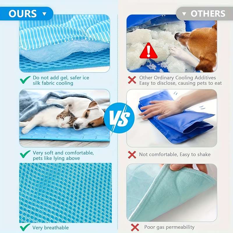 1piece Grey Cooling Pad