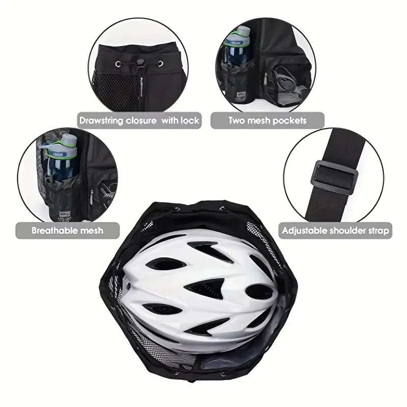 1pc Swimming Bag Mesh Drawstring Backpack with Wet Bag Beach Backpack Outdoor Water Fitness Gym Back