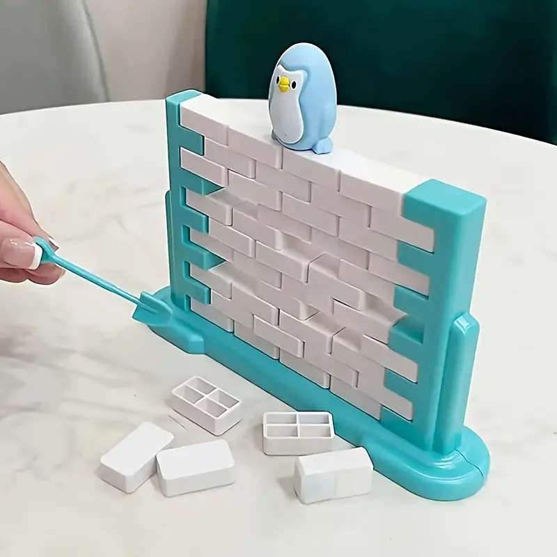 Penguin Wall Challenge Family Game