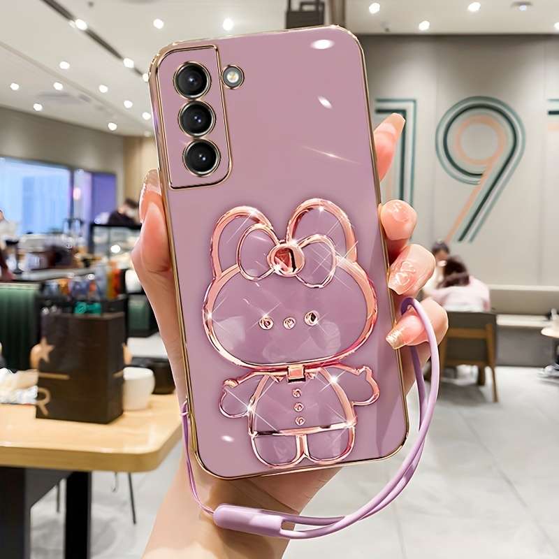 1pc Purple For Samsung Galaxy S21 5G Phone Cases