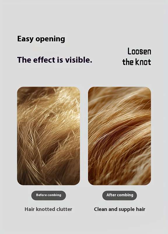1pc White Pet Comb