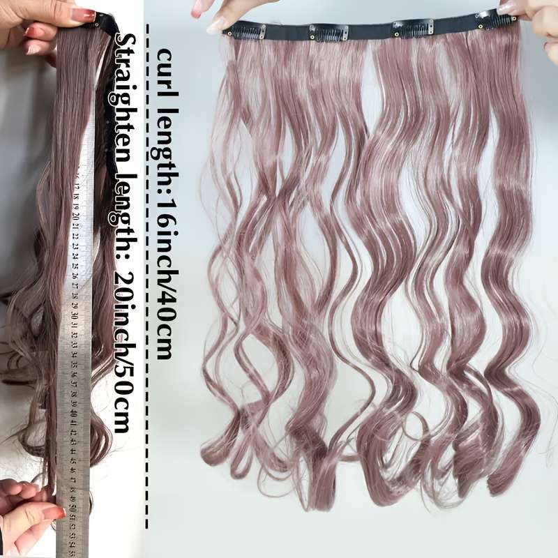 1Pc Dirty Orange 50.8cm Fashion Design Wig