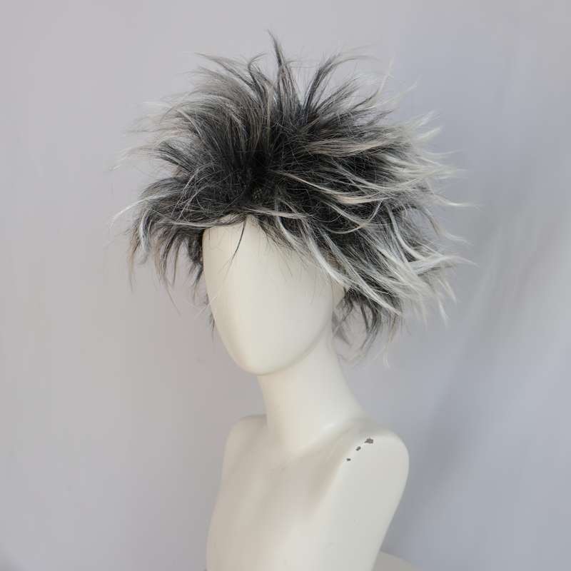 1Pc Mixed Color 20.32cm Fashion Design Wig