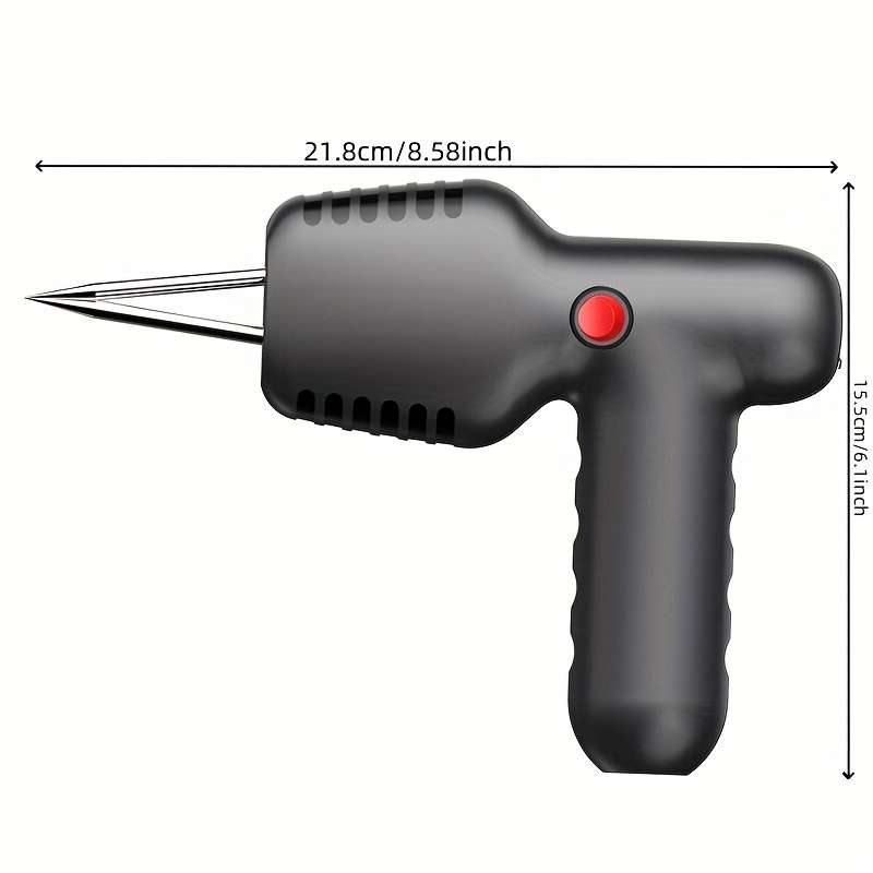 1pc Portable USB Rechargeable Electric Poultry Plucker Dual Motor High-Power Handheld Feather Rem